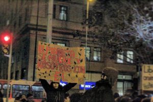 Movilización contra el TPP11 - Santiago