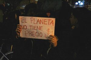 Movilización contra el TPP11 - Santiago