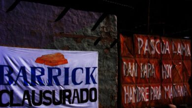 Barrick Gold clausurado