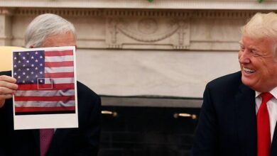 Trump y Piñera en reunión