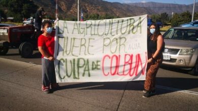 protestas por el agua