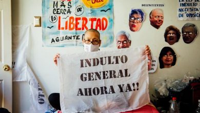 Huelga de hambre de madres de presos de la revuelta