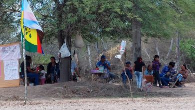 Salta, Argentina: acampe comunitario Wichí en resistencia al desmonte