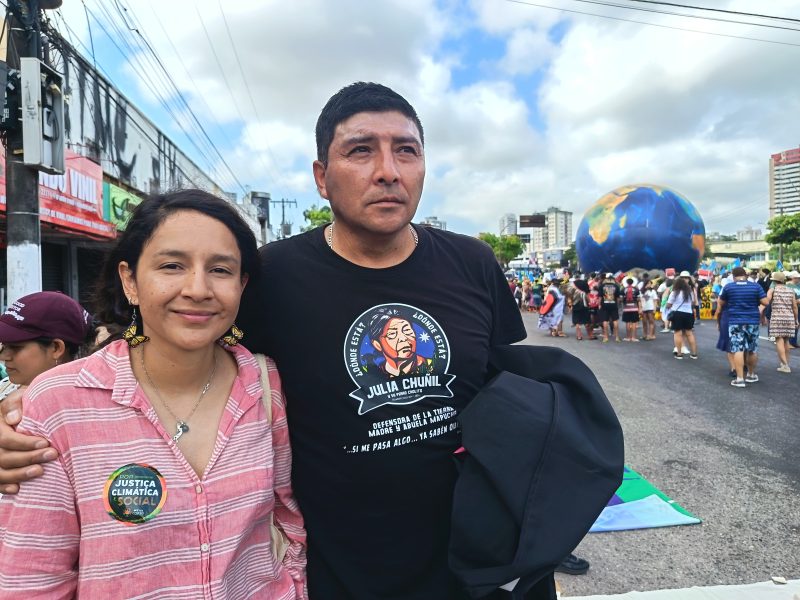 Pablo San Martin y Bertha Zuñiga